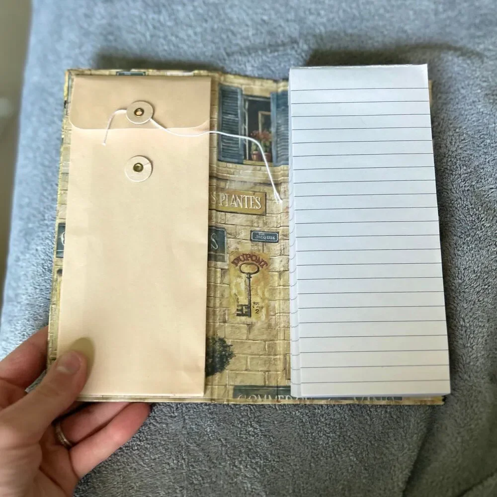 VTG Tri-Coastal Flower Shop Storefront Notepad Office Accent